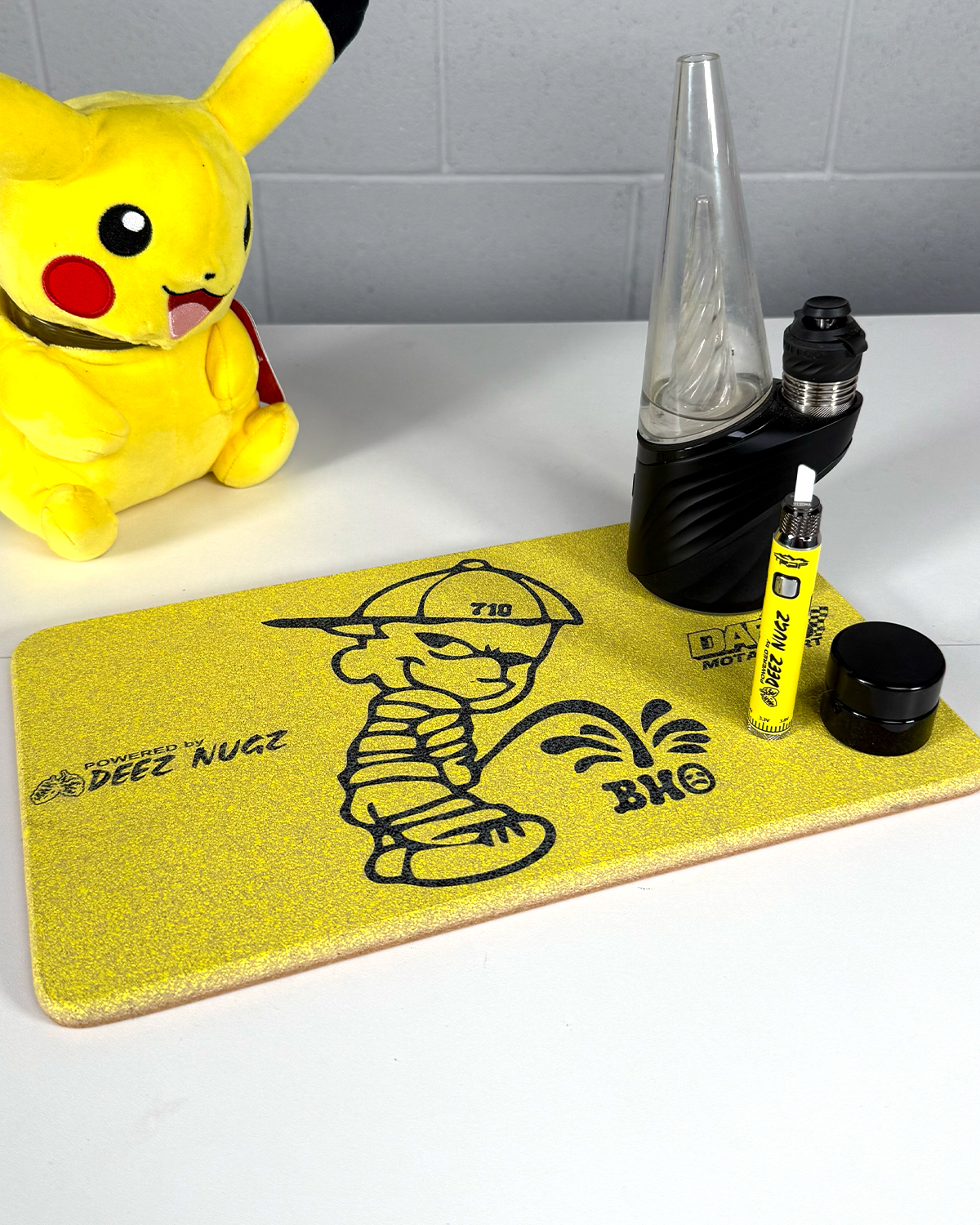 Custom 710 Brand Kit — branded dab mats and ceramic hot knives